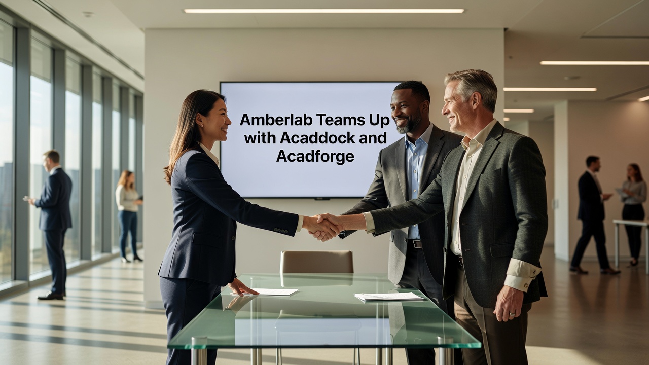 Amberlab Teams Up with Acaddock and Acadforge